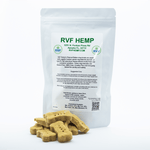 RVF Hemp™ Organic Hemp-Infused Dog Treats Peanut Butter | CBD 