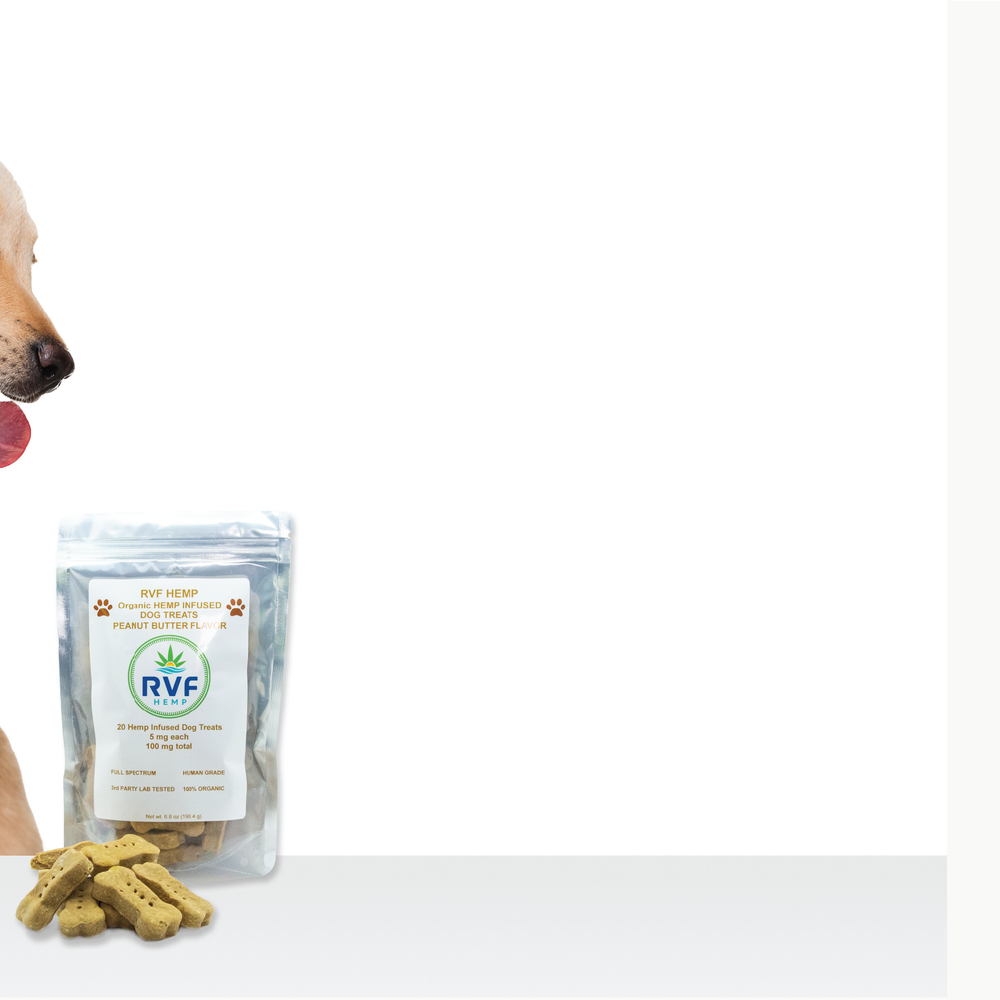 ORGANIC HEMP-INFUSED DOG TREATS