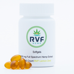 RVF Lemon Zest™ Vegan Soft Gels | RVF Hemp | CBD